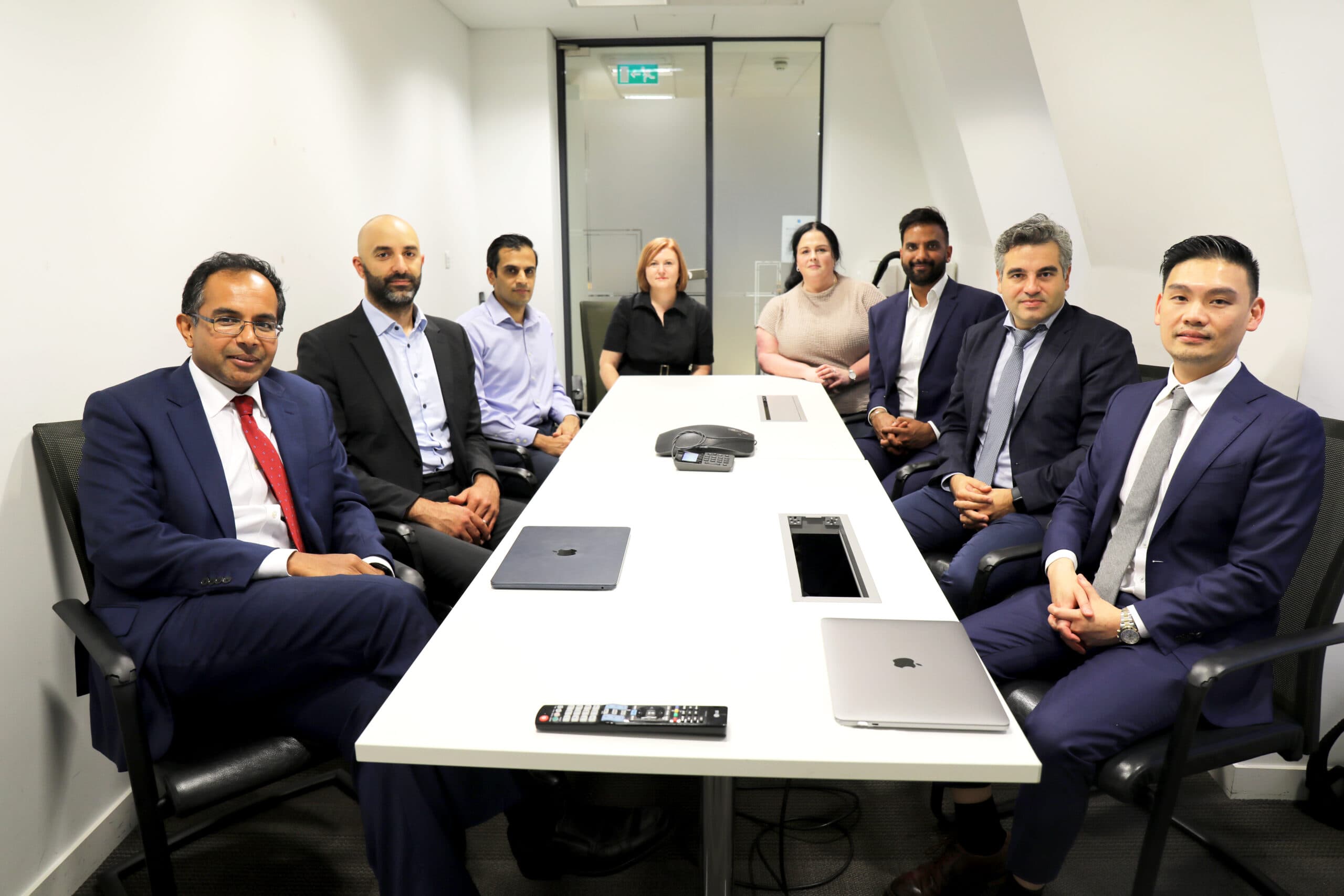 ICCN medical team in professional consultation meeting